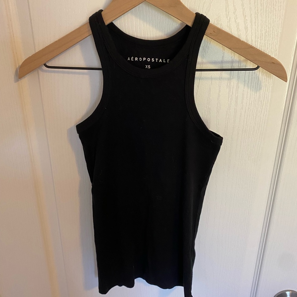 Aeropostale Women's Black Tank Top